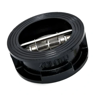 ZOLOTO Ductile Iron Dual Plate (Wafer Type) Check Valve, PN 16 (1082A)